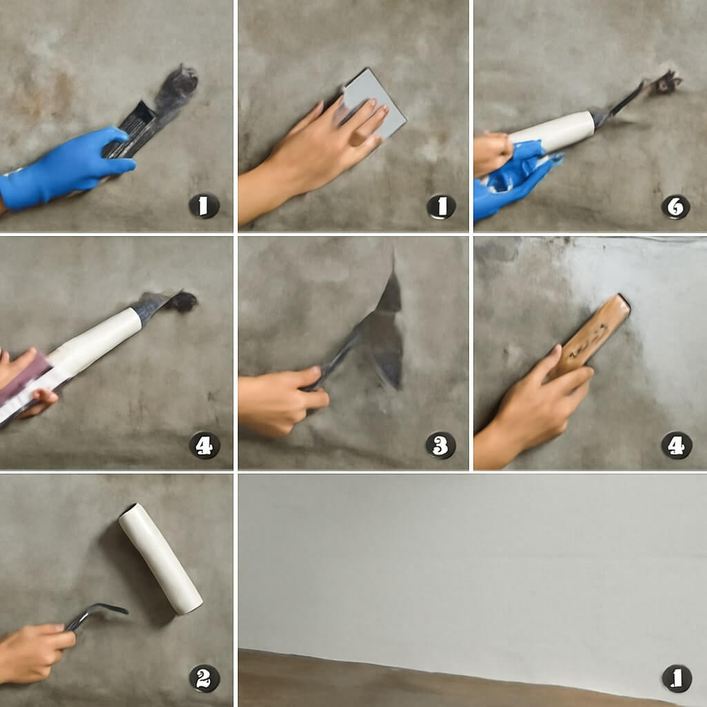 7 Step DIY Process for Waterproofing Basement Walls Inside